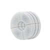 Filtres ronds pour fontaine pour chat design fleur avec coton et charbon actif.