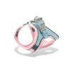Harnais pour chat rose et bleu au design doux et ajustable