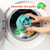 Attrape poils machine à laver inséré avec le linge, capte efficacement les poils d’animaux.