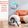 Réservoir 9L de la Litière Chat Autonettoyante pour un nettoyage prolongé sans intervention.