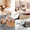 Brosse anti poils de chat pour lit, canapé, tapis et couverture.