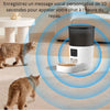 Distributeur de Croquettes pour Chat avec message vocal personnalisé pour appeler le chat à l’heure du repas.