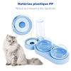 Gamelle pour chat surélevée en plastique PP – hygiénique et anti-bactérien