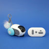 TurboMouse bleu avec télécommande, le jouet souris pour chat télécommandé qui stimule les instincts.